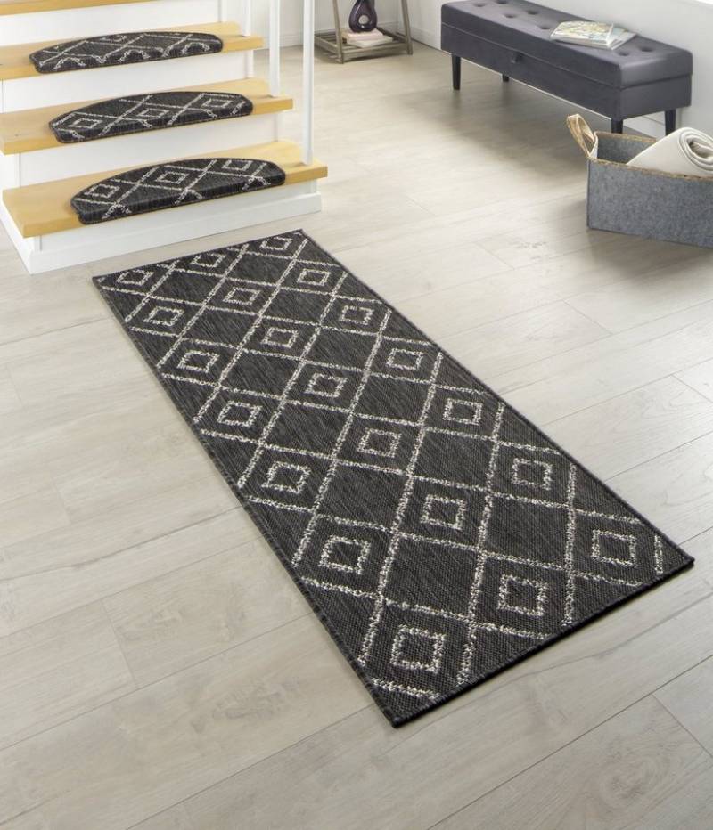 Peyer Syntex Designteppich 1 Teppich Livia Grafik Fb. anthrazit 120/170 cm, rechteckig von Peyer Syntex
