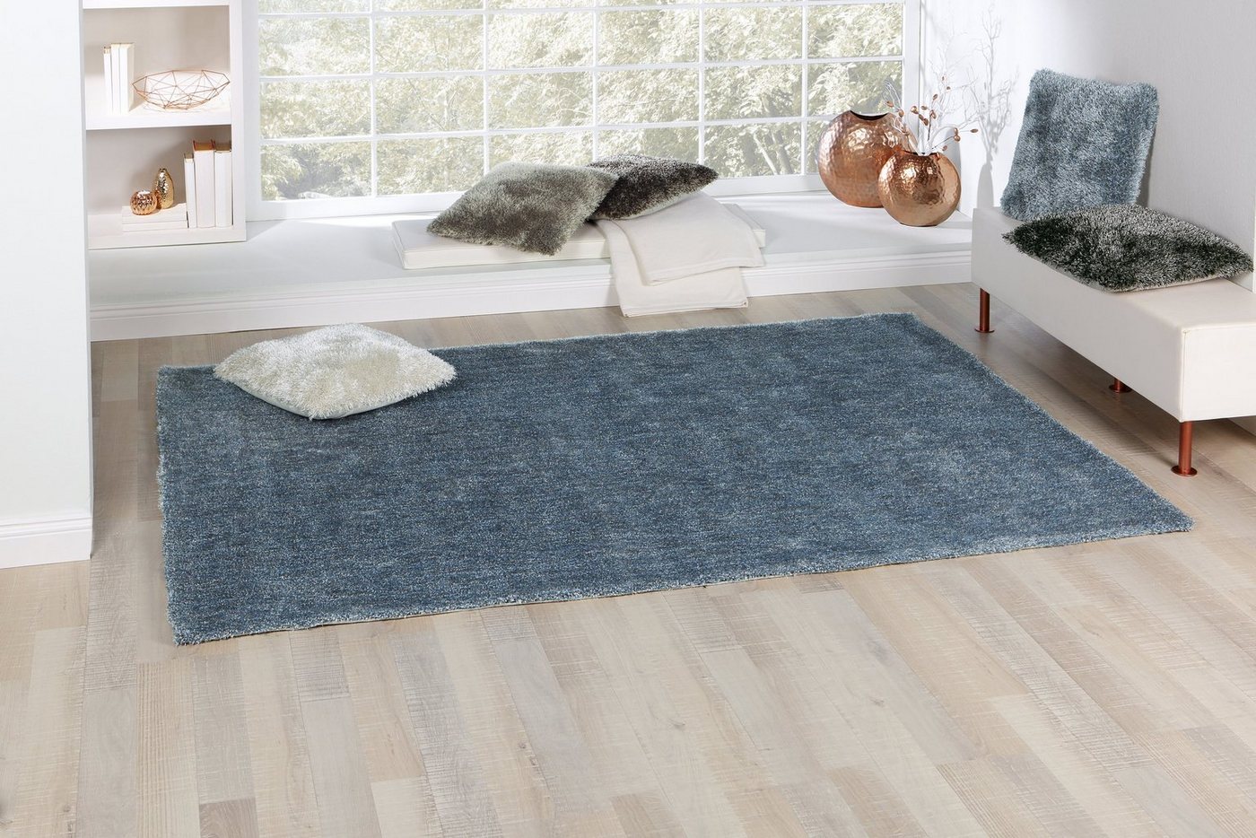 Peyer Syntex Designteppich 1 Teppich Sorella Fb.blau 120/170 cm*, rechteckig Peyer Syntex Designteppich 1 Teppich Sorella Fb.blau 120/170 cm*, rechteckig von Peyer Syntex