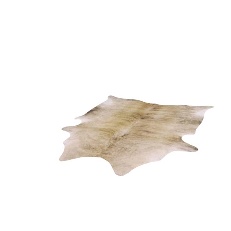 Peyer Syntex Flachgewebe Teppich in Tierfelloptik Ziege Farbe Beige 77 x 100 cm von Peyer Syntex