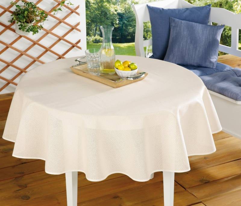 Peyer Syntex Gartentischdecke Gartentischdecke EMDEN UNI rund von Peyer Syntex