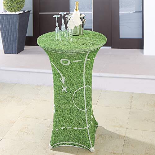 Peyer-Syntex Husse f. Stehtisch Design 70cm Fußball von Peyer-Syntex