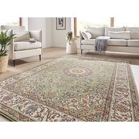 Peyer Syntex Klassischer Kurzflor Teppich Amina Medaillon 27008 Farbe Grün 160 x 230 cm von Peyer Syntex