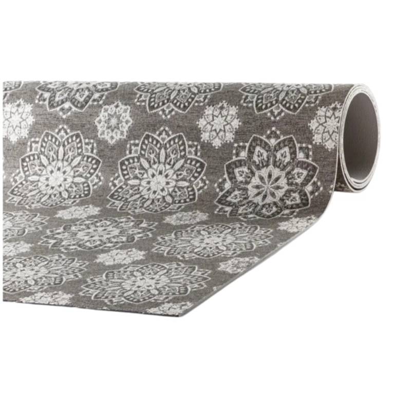 Peyer Syntex Mira Jacquard Teppich Blume Grafik Farbe Grau 138 x 220 cm Peyer Syntex Mira Jacquard Teppich Blume Grafik Farbe Grau 138 x 220 cm von Peyer Syntex