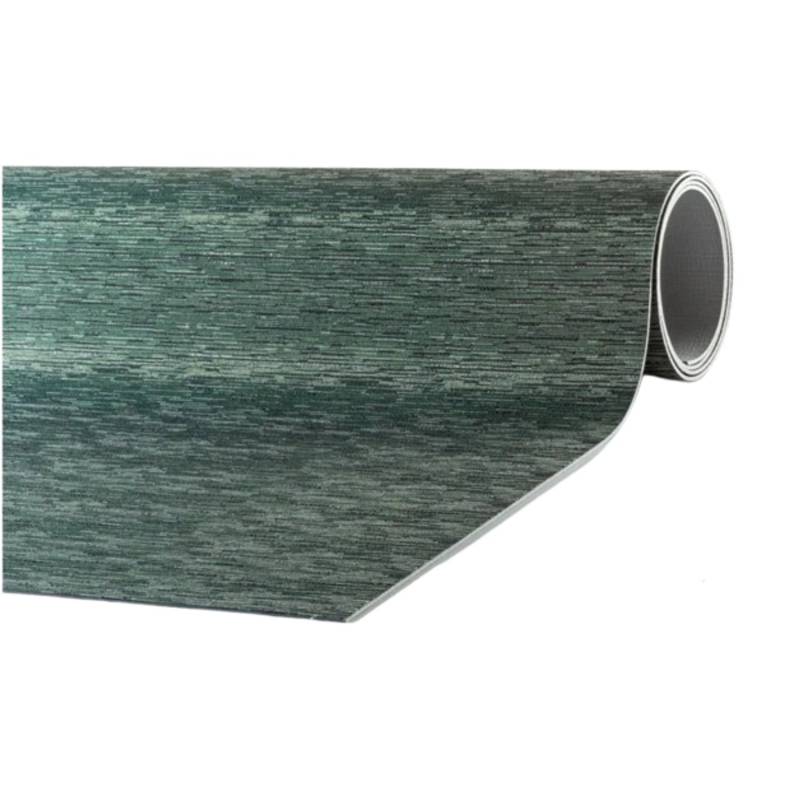 Peyer Syntex Mira Jacquard Teppich Uni Farbe Grün 60 x 110 cm von Peyer Syntex