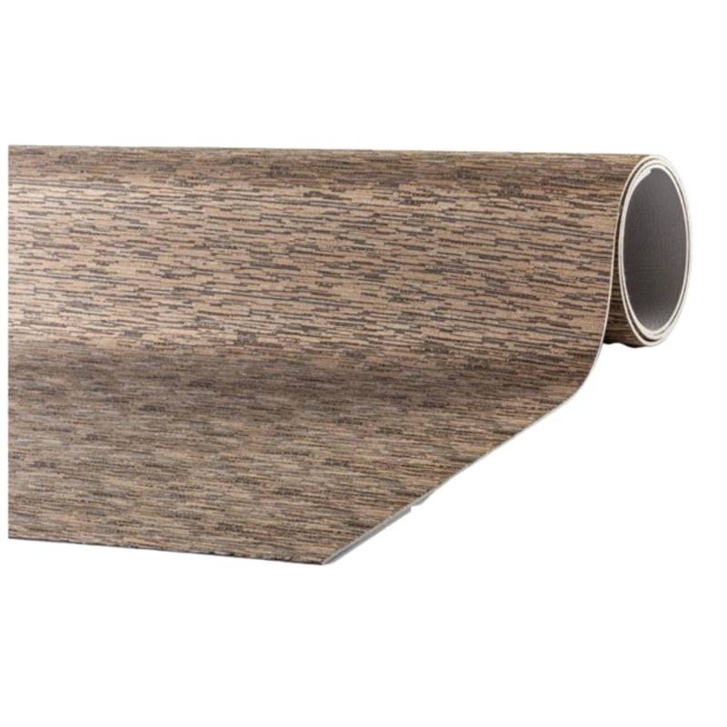 Peyer Syntex Mira Jacquard Teppich Uni Farbe Taupe 80 x 150 cm von Peyer Syntex