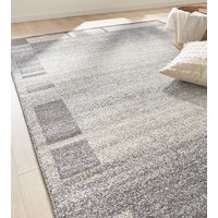 Peyer Syntex Moderner Kurzflor Teppich Daffi/Ylva 13056-190 Farbe Grau 140 x 200 cm von Peyer Syntex