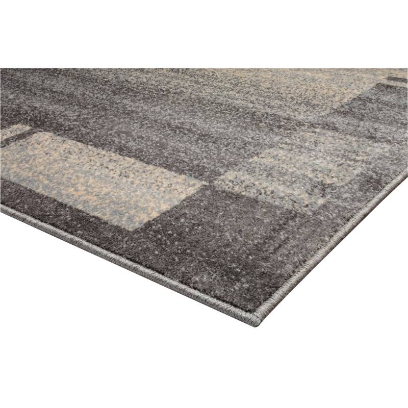 Peyer Syntex Moderner Kurzflor Teppich Ylva Farbe Grau 120 x 170 cm von Peyer Syntex