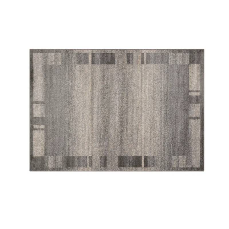 Peyer Syntex Moderner Kurzflor Teppich Ylva Farbe Grau 140 x 200 cm von Peyer Syntex