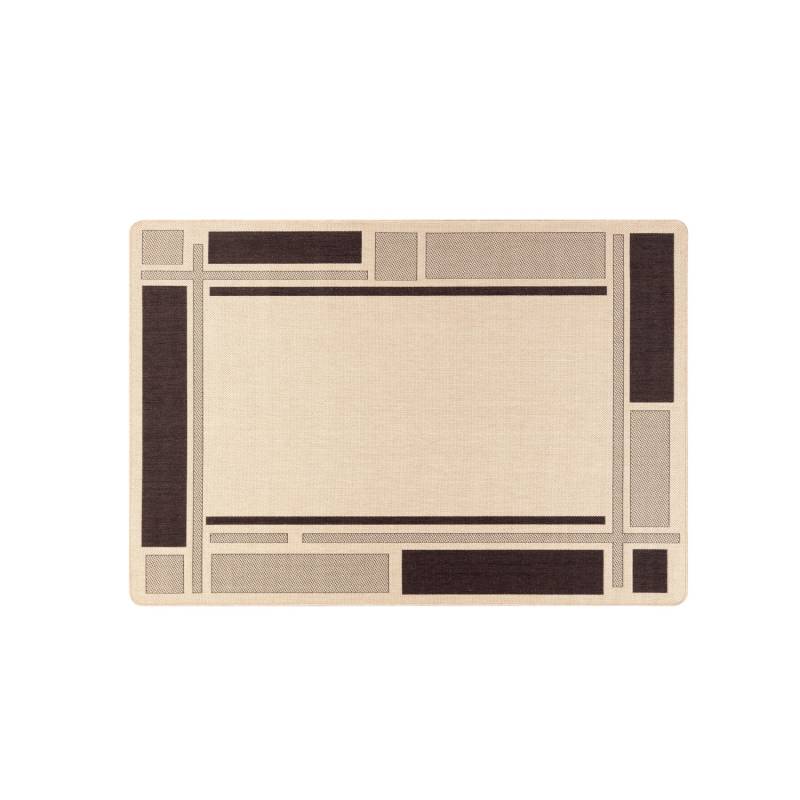 Peyer Syntex Teppich Smilla Pflegeleichter Indoor und Outdoor Teppich Beige 120 x 170 cm von Peyer Syntex