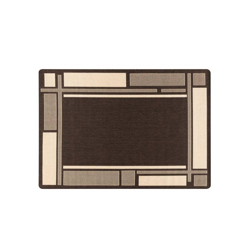 Peyer Syntex Teppich Smilla Pflegeleichter Indoor und Outdoor Teppich Braun 120 x 170 cm von Peyer Syntex
