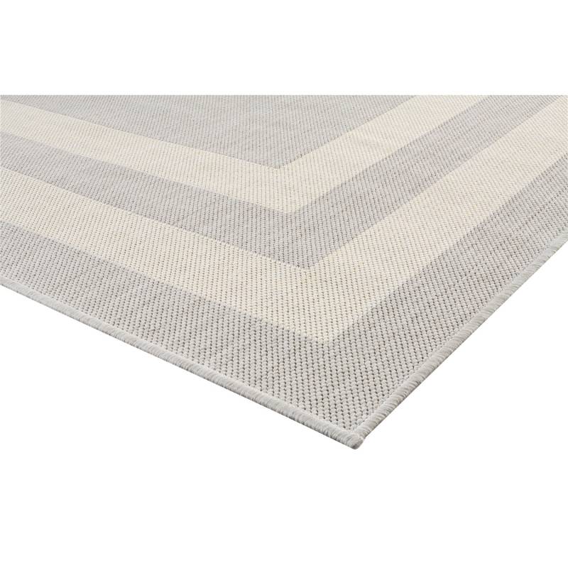 Peyer Syntex Teppich Terrace Bordüre Pflegeleicht Farbe Grau 160 x 230 cm von Peyer Syntex