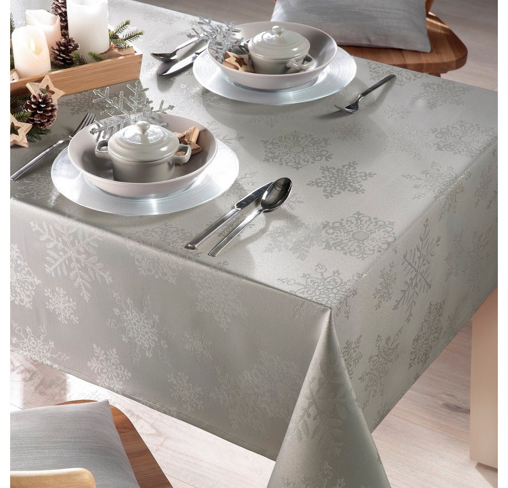 Peyer Syntex Tischdecke Weihnachten Tischdecke Snow (1-tlg) von Peyer Syntex