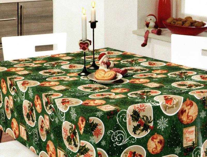 Peyer Syntex Tischdecke Weihnachten Tischdecke Weihnachtstischdecke mit Motiven abwischbar von Peyer Syntex