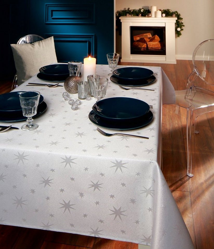 Peyer Syntex Tischläufer Weihnachten Tischdecke Stellato (1-tlg) von Peyer Syntex