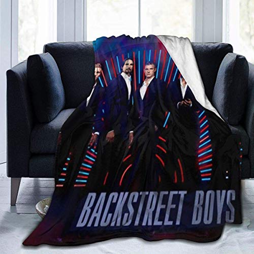 Back-Street Boys 2019 DNA World Tour Fleecedecke Weiche, warme, flockige, leichte Plüsch-Luxus-Bettdecken Gemütliche Flanell-Überwurfdecke Winterneuheit Lustige Quiltdecke für Erwachsene von Peyolad