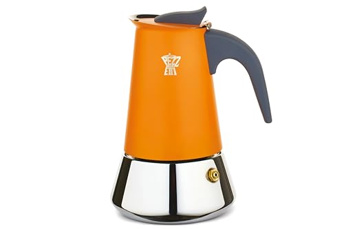 Pezzetti Steelexpress Kaffeemaschine 6T Orange Flame Pezzetti Steelexpress Kaffeemaschine 6T Orange Flame von Pezzetti
