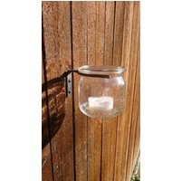 Weckglashalter Weckglas Deko Weck Rost Wandhalter von Pfafe