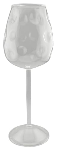Dubbe Weinglas - Dubbeglas mit Stiel ca. 0,65 L, Das große Pfälzer Weinglas von Pfalz Schorle Edition