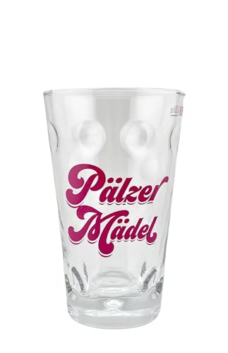 Pälzer Mädel Dubbeglas 0,25 Liter - Das kleine Schorleglas für eine echte Pfälzerin von Pfalz Schorle Edition
