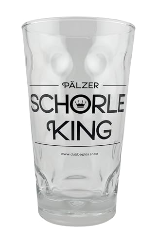 Pälzer Schorle King Dubbeglas 0,5 L von Pfalz Schorle Edition