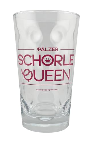 Pälzer Schorle Queen Dubbeglas 0,5 L von Pfalz Schorle Edition
