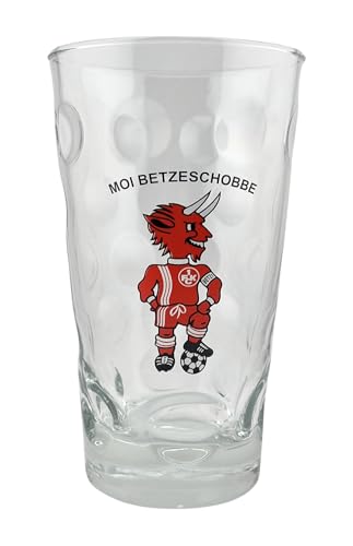 Pfalz Schorle Edition 1. FC Kaiserslautern - Moi Betzeschobbe Dubbeglas 0,5 L - für Betze und 1. FCK Fans von Pfalz Schorle Edition