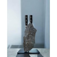 Messerblock Aus Echtem Donnersberg-Felsgestein | Handgefertigt Unikat Luxuriös & Edel Naturstein Messerhalter Messerblock Aus Echtem Donnersberg-Felsgestein | Handgefertigt Unikat Luxuriös & Edel Naturstein Messerhalter von PfalzHolz