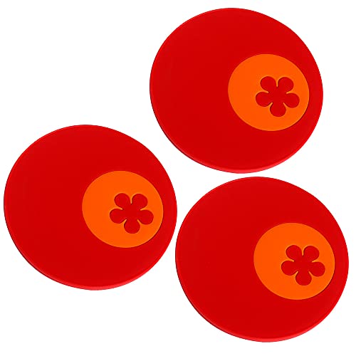 Multiuntersetzer 3er Set 9,5 cm (rot) von Pfannen Harecker