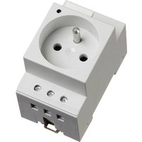 Pfannenberg Schaltschrank-Steckdose PPS socket-outlet  F  - 250V Grau 1St. von Pfannenberg