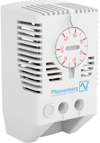 Pfannenberg Schaltschrank-Thermostat FLZ 520 Thermostat 0..+60°C 240 V/AC 1 Öffner (L x B x H) 36 m x 40 mm x 72 mm 1 S von Pfannenberg