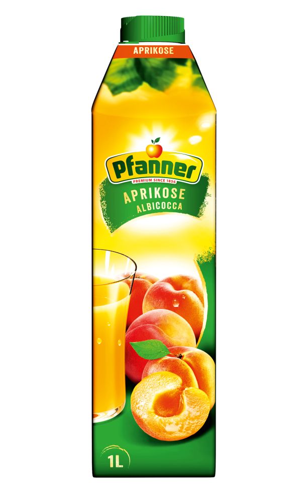 Pfanner Aprikosennektar 40% 1 l Pfanner Aprikosennektar 40% 1 l von Pfanner