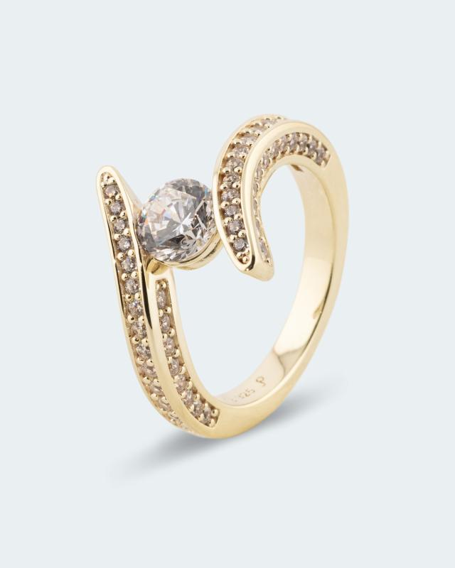 Ring mit Zirkonia von Pfeffinger