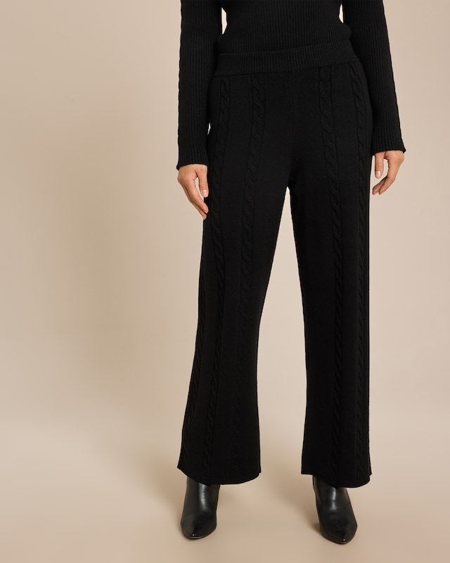 Strickhose mit Zopfmuster Strickhose mit Zopfmuster von Pfeffinger