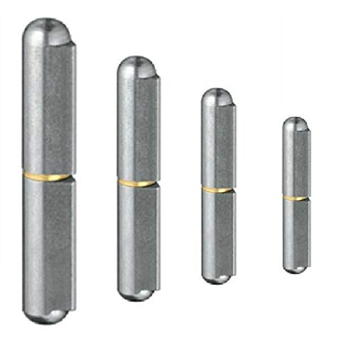 Konstruktionsband Stahl blank Torband Anschweissband Bandrollen 2-tlg. 60-200mm, Länge:120 mm von Pfeifer