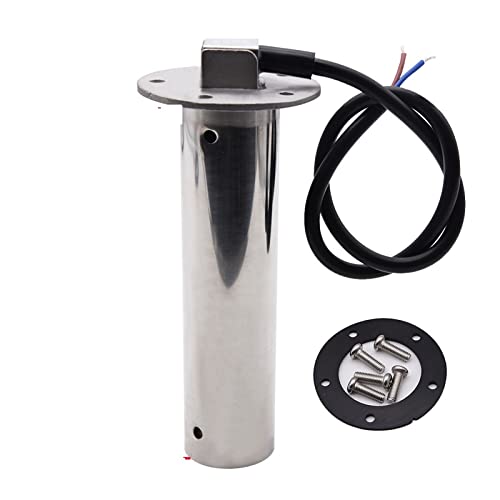 Kraftstoff-Sendeeinheit, 150–550 mm, Abwasser-Füllstandsanzeigesensor für Marineboote, Wohnmobil-Tankfüllstandsanzeige, passend für 0–190 Ohm, 240–33 Ohm, Wasserstands-Abwassersensor (550 mm, 0–190 Kraftstoff-Sendeeinheit, 150–550 mm, Abwasser-Füllstandsanzeigesensor für Marineboote, Wohnmobil-Tankfüllstandsanzeige, passend für 0–190 Ohm, 240–33 Ohm, Wasserstands-Abwassersensor (550 mm, 0–190 von Pfeilzieher