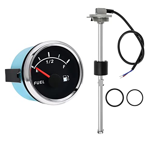 Kraftstoff-Sendeeinheit, Marineboot, Wohnmobil, LKW, Kraftstoff-Wassertank-Füllstandssensor, Sender, Sendeeinheit 240–33 Ohm mit 52-mm-Zeiger, Kraftstoffstandsanzeige, E-1/2-F-Bereich (Messgerät x 1 Kraftstoff-Sendeeinheit, Marineboot, Wohnmobil, LKW, Kraftstoff-Wassertank-Füllstandssensor, Sender, Sendeeinheit 240–33 Ohm mit 52-mm-Zeiger, Kraftstoffstandsanzeige, E-1/2-F-Bereich (Messgerät x 1 von Pfeilzieher
