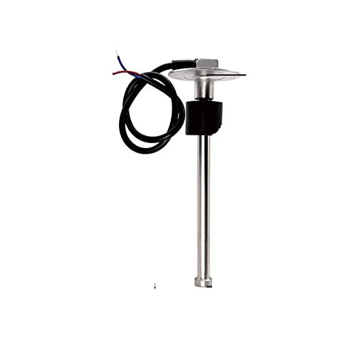 Kraftstoff-Sendeeinheit 0–190 Ohm, Kraftstoffstandsensor aus Edelstahl, 125, 150, 200, 300, 400 mm für 52 mm digitale Kraftstoffstandsanzeige, Wassertank-Füllstandsanzeige (nur 475 mm Sensor) von Pfeilzieher