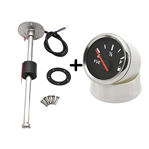 Kraftstoffsendeeinheit, 52-mm-Kraftstoffstandsanzeige, Kraftstoffstandssensor, 0–190 Ohm, mit roter Hintergrundbeleuchtung für Auto, Boot, Motorrad, Anzeige, EF-Bereich, 12–24 V Kraftstofftank (425 Kraftstoffsendeeinheit, 52-mm-Kraftstoffstandsanzeige, Kraftstoffstandssensor, 0–190 Ohm, mit roter Hintergrundbeleuchtung für Auto, Boot, Motorrad, Anzeige, EF-Bereich, 12–24 V Kraftstofftank (425 von Pfeilzieher
