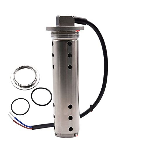 Pfeilzieher Abwasserpegelsensor der Kraftstoffsendeeinheit, 52-mm-Abwasserpegelanzeige für die Installation des Abwassersenders für Schiffsboote, Wohnmobile und Wassertanks (200 mm - 240 Ohm) von Pfeilzieher