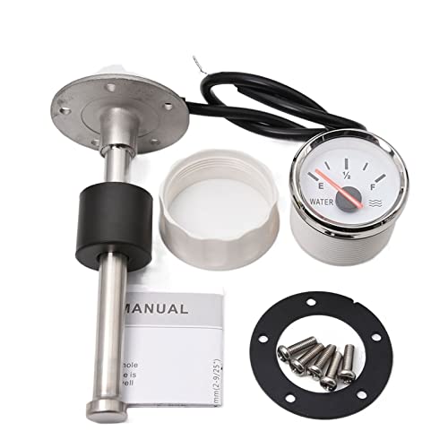 Pfeilzieher Kraftstoff-Sendeeinheit, 52 mm Wasserstandsanzeige mit rotem Licht, 240–33 Ohm, Wassertank-Füllstandsanzeige mit Kraftstoffstandssensor, 100 mm, 200 mm, 300 mm, 400 mm (mit 350-mm-Sensor) Pfeilzieher Kraftstoff-Sendeeinheit, 52 mm Wasserstandsanzeige mit rotem Licht, 240–33 Ohm, Wassertank-Füllstandsanzeige mit Kraftstoffstandssensor, 100 mm, 200 mm, 300 mm, 400 mm (mit 350-mm-Sensor) von Pfeilzieher