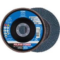 PFERD POLIFAN-Fächerscheibe PFC 125 Z 120 SG POWER STEELOX PFERD POLIFAN-Fächerscheibe PFC 125 Z 120 SG POWER STEELOX von Pferd-Rüggeberg