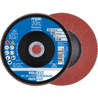 PFERD POLIFAN-Fächerscheibe PFC 180 A-COOL 40 SG INOX+ALU PFERD POLIFAN-Fächerscheibe PFC 180 A-COOL 40 SG INOX+ALU von PFERD
