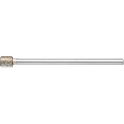 CBN-Schleifstift Zyl. Ø 5,0mm Schaft-Ø 3 mm B64 (fein) zum Schleifen von Bohrungen/Radien von Pferd