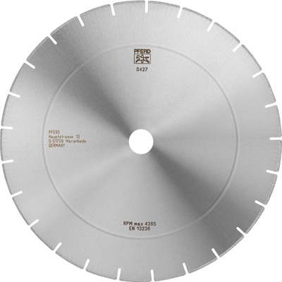 Diamant-Trennscheibe D1A1R 350x2,8x30,0mm D427 (grob) segmentiert für GFK/CFK von Pferd