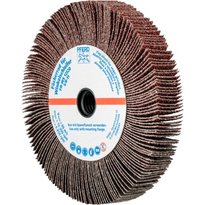 Lamellenschleifrad für Winkelschleifer FR WS Ø 125x20mm 5/8-11 A40 universelle Anwendung Lamellenschleifrad für Winkelschleifer FR WS Ø 125x20mm 5/8-11 A40 universelle Anwendung von Pferd