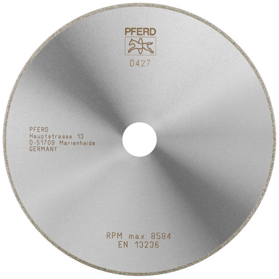 PFERD - Diamant-Trennscheibe D1A1R 178x2,0x22,23 mm D427 (grob) durchgängiger Belag für GFK/CFK von Pferd