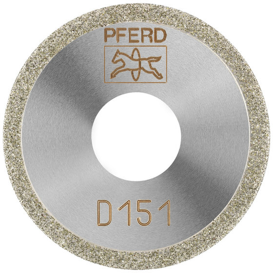 PFERD - Diamant-Trennscheibe D1A1R 30x1,0x10,0mm D151 (mittel) für Glas/Keramik/Hartmetall von Pferd