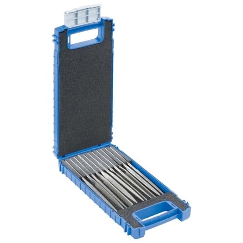 PFERD Diamant-Nadelfeilen-Set, 11-teilig, Korngröße D 126, 140mm, in bruchfester Kunststoffbox, 15842112 – Für den universellen Einsatz im Werkzeugbau PFERD Diamant-Nadelfeilen-Set, 11-teilig, Korngröße D 126, 140mm, in bruchfester Kunststoffbox, 15842112 – Für den universellen Einsatz im Werkzeugbau von PFERD