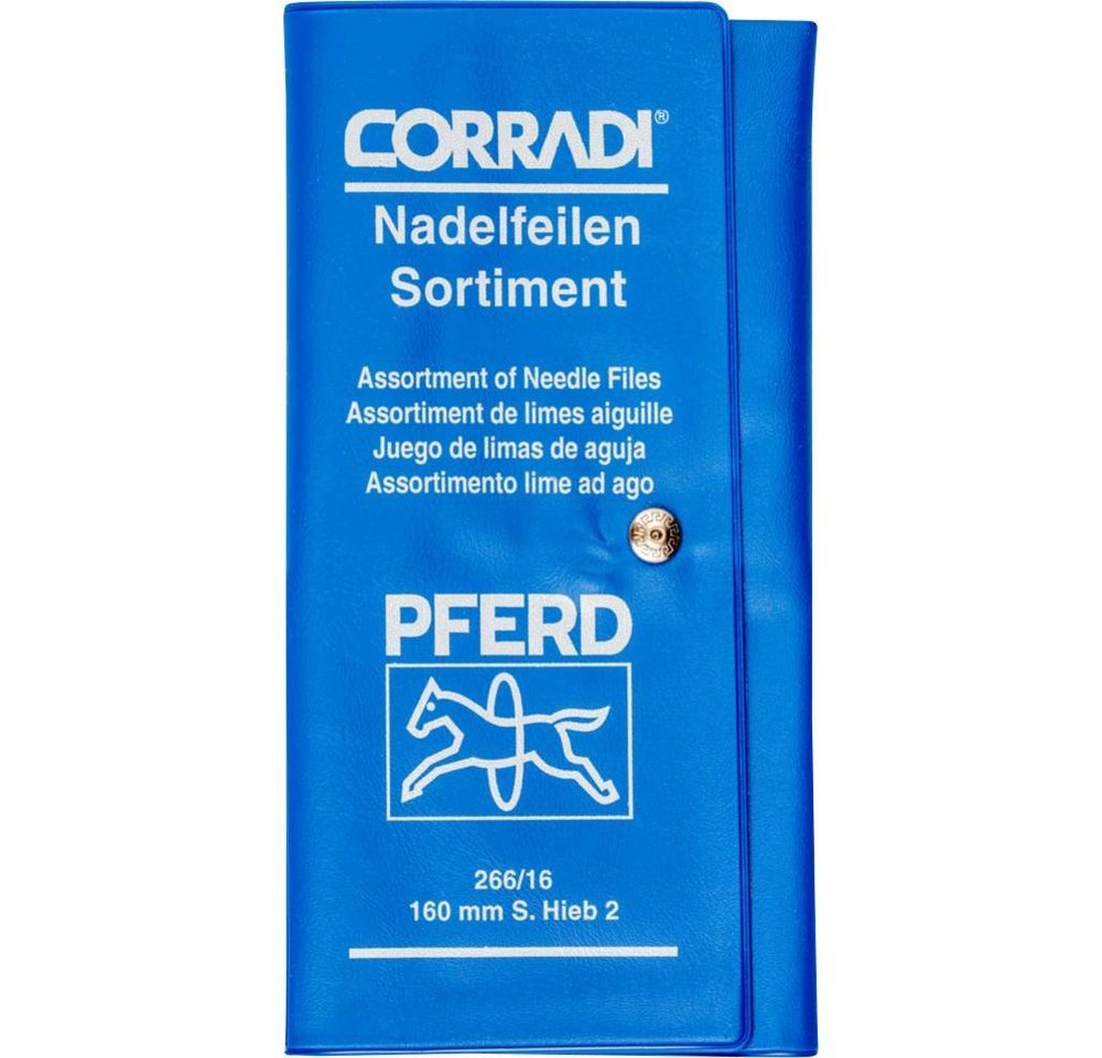 Pferd Feile CORRADI-Nadelfeilen-Set Schweizer Hieb 2 in PVC-Rolltasche 12314084 Pferd Feile CORRADI-Nadelfeilen-Set Schweizer Hieb 2 in PVC-Rolltasche 12314084 von Pferd
