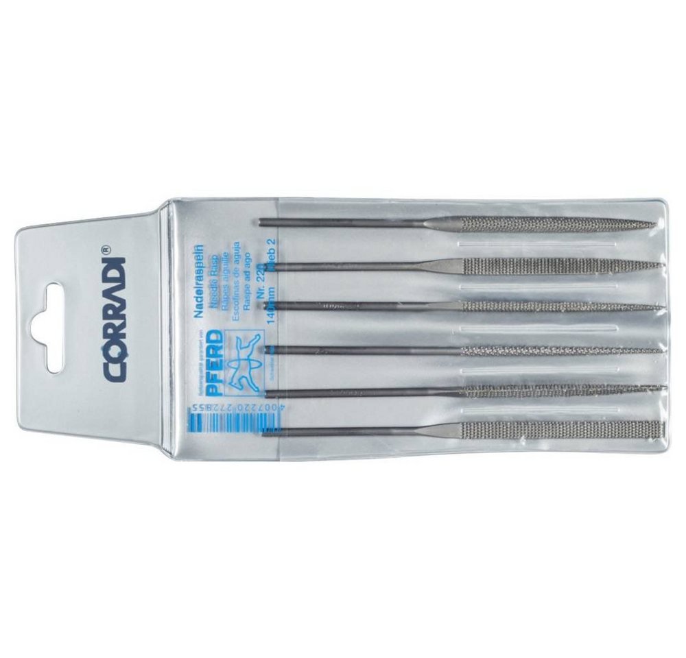 Pferd Feile CORRADI Nadelraspel-Set Schweizer Hieb 2 12332144 Pferd Feile CORRADI Nadelraspel-Set Schweizer Hieb 2 12332144 von Pferd